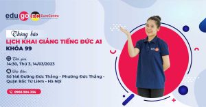 khai giang lop tieng Duc trinh do A1